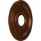 Ekena Millwork Cole PVC Ceiling Medallion (Canopies up to 4 1/4"), 13"OD x 3 1/2"ID x 3/4"P, Metallic Dark Copper CMP13COCDC - alternate 5